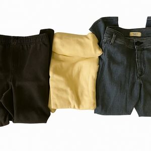 Bobbie Brooks Riders Lee Pants and Cream Turtleneck Bundle